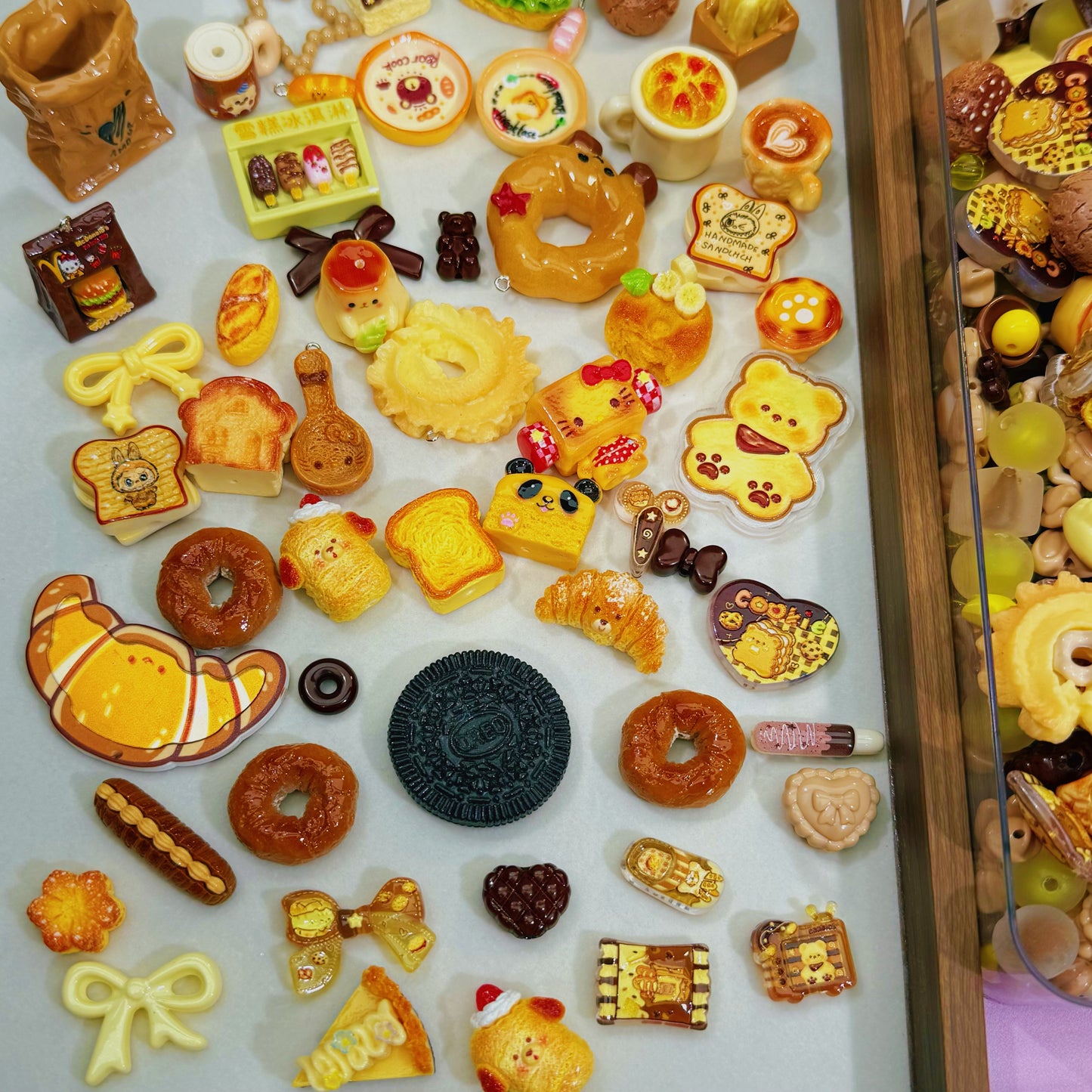 Acrylic Beads-Food Charm