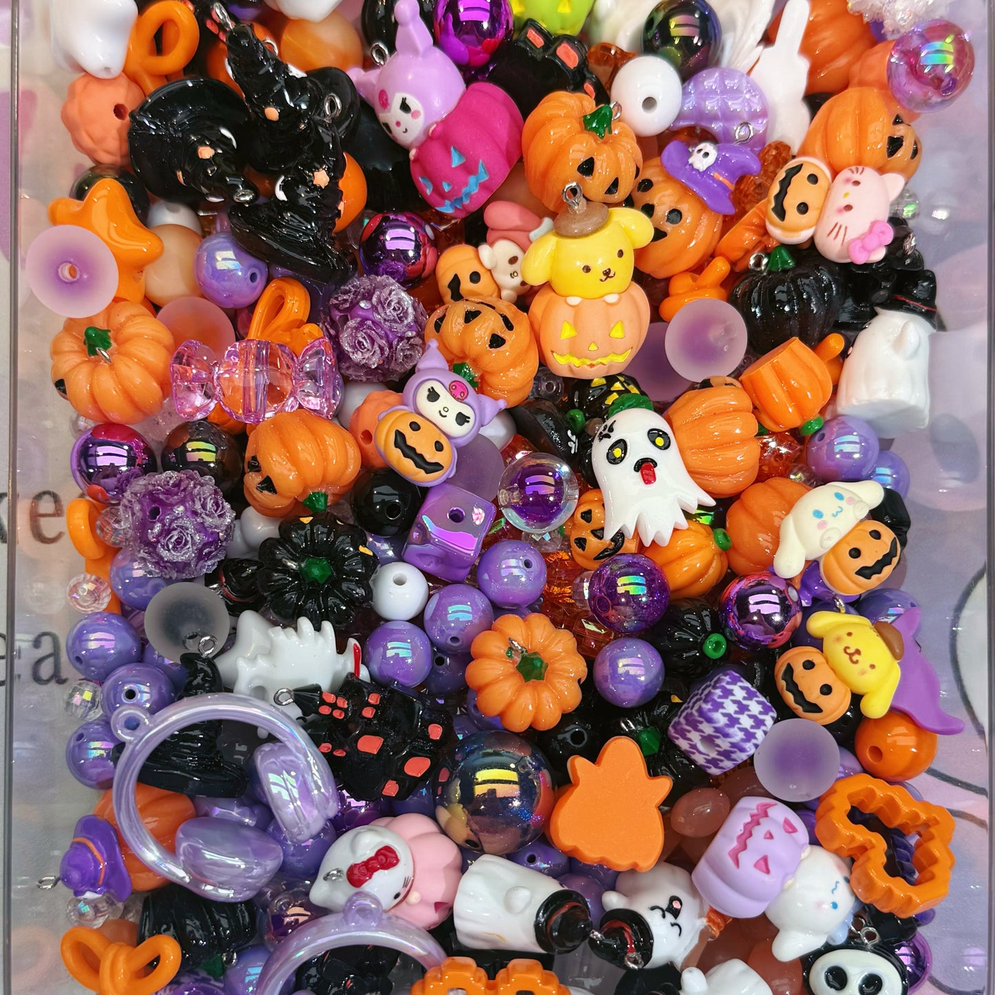 Acrylic beads- Halloween