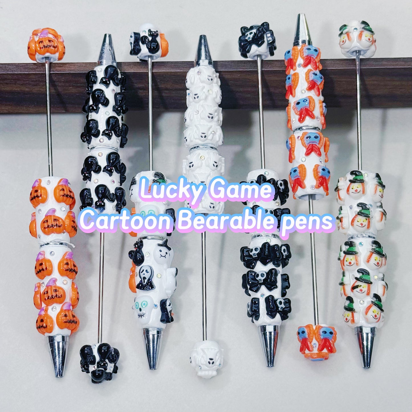 Lucky Game-Cartoon Beadable pens(High- Quality)