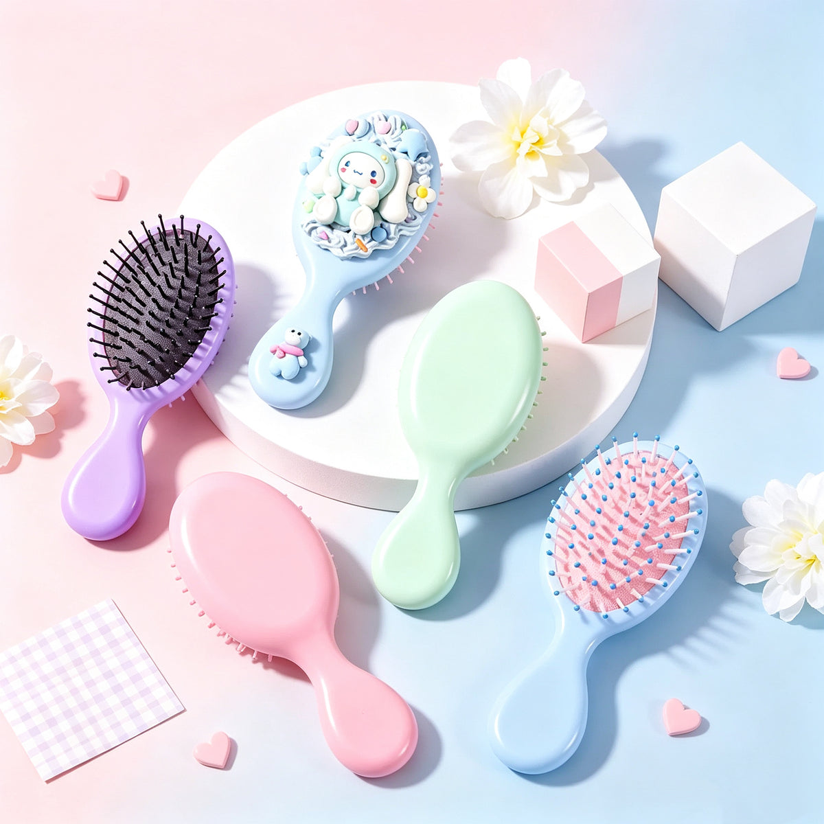 Tool-Handheld Air Cushion Comb（For cream glue DIY craft）