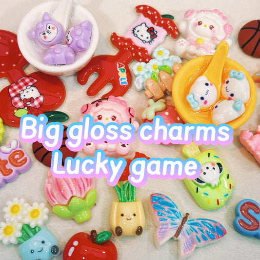 Lucky game-Big gloss charms