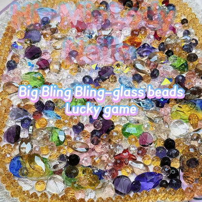 Lucky game-Big Bling Bling glass beads(high quality)