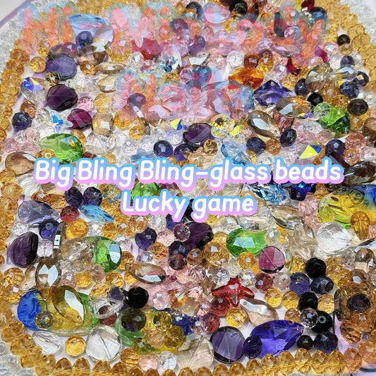 Lucky game-Big Bling Bling glass beads(high quality)