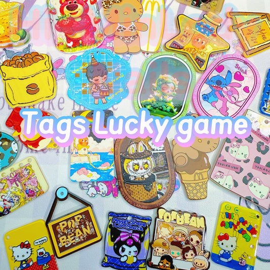 Lucky game-Tags(For keychains,luggage tag,bag tag,etc)