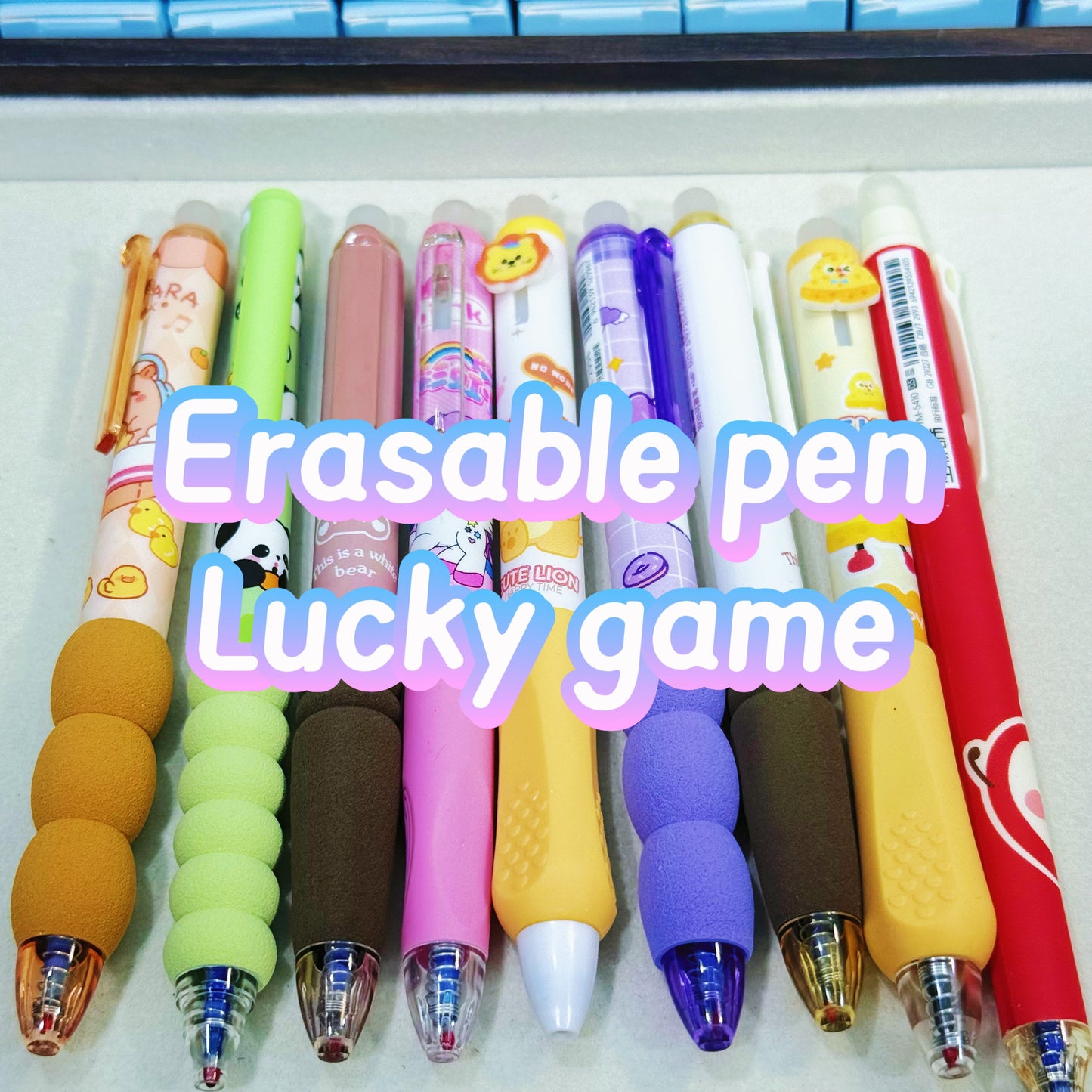 Lucky game Erasable-pen