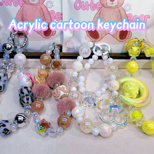 （BOGO）New！Acrylic cartoon keychains（high quality）