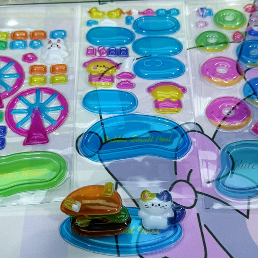 Lucky Game-3D Scene Stickers