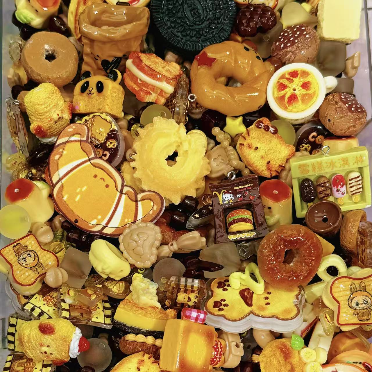 Acrylic Beads-Food Charm