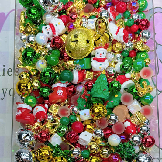 Acrylic beads - Christmas