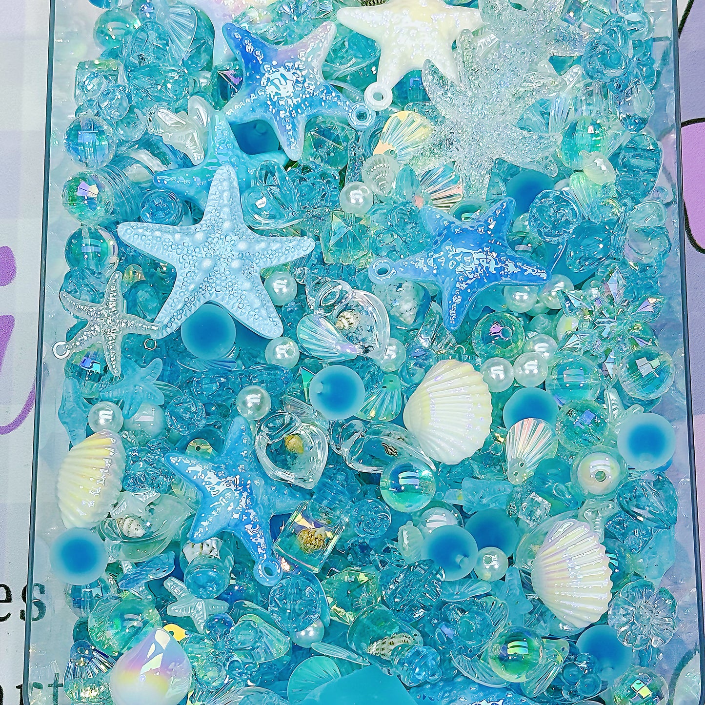 Acrylic beads-Seaside Marine Creatures