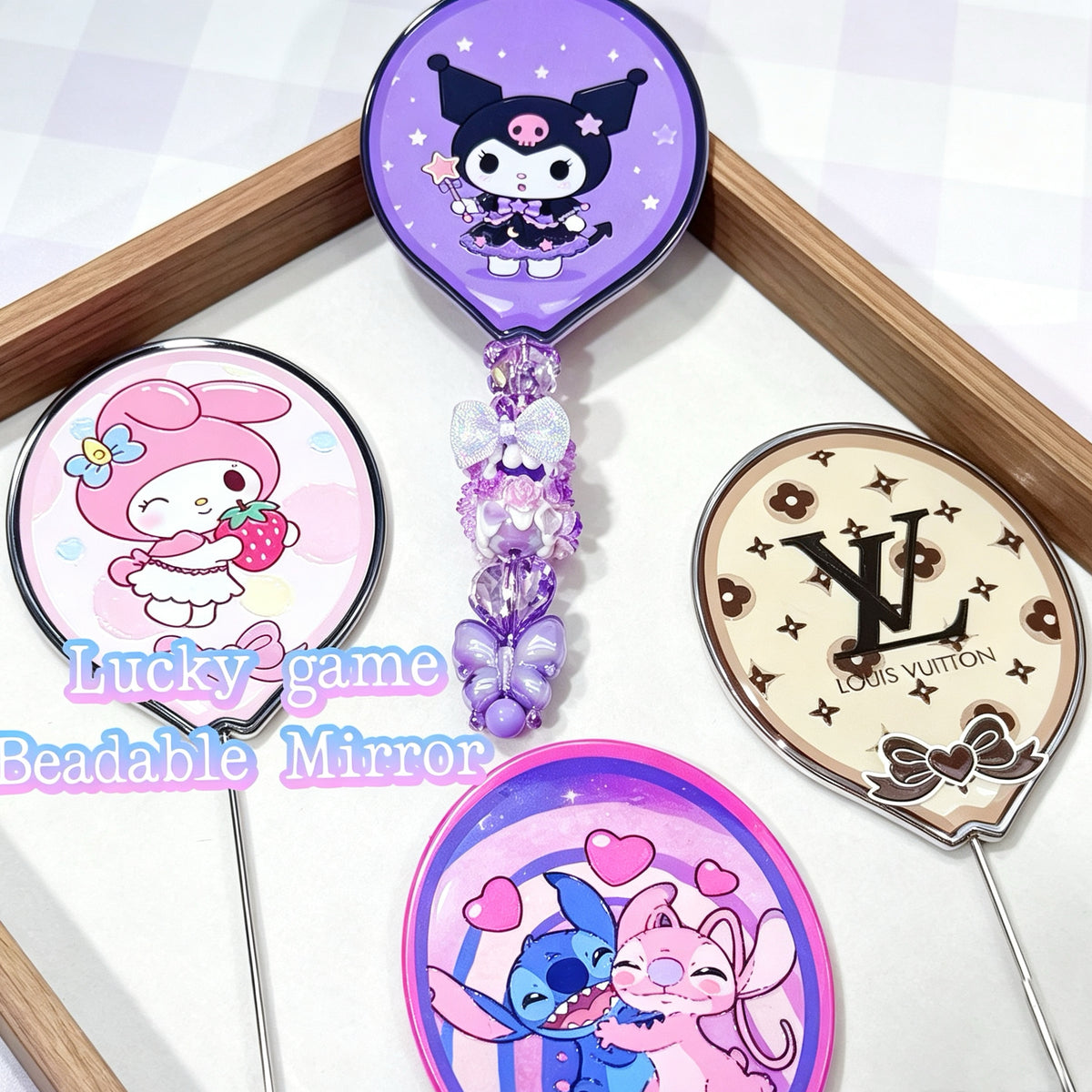Lucky Game- Beadable Mirror