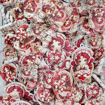 Acrylic Slices-Loli Manor（for keychains，Phonechains）