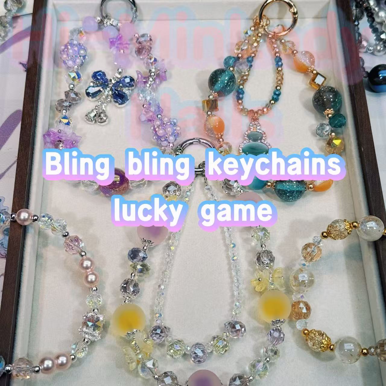 Lucky game-Bling Bling Keychains